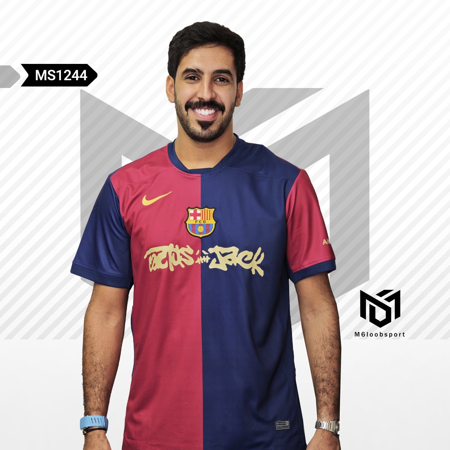 Barcelona 25/26 x Travis Scott “Cactus Jack” Special Edition (Fans jer