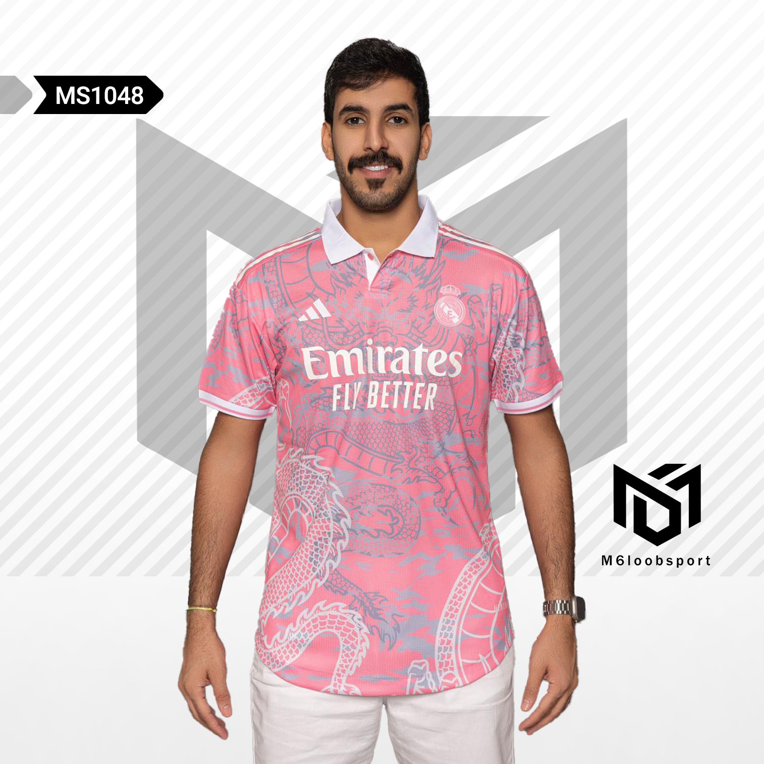 REAL MADRID 23/24 SPECIAL PINK T-shirt (Player Version)