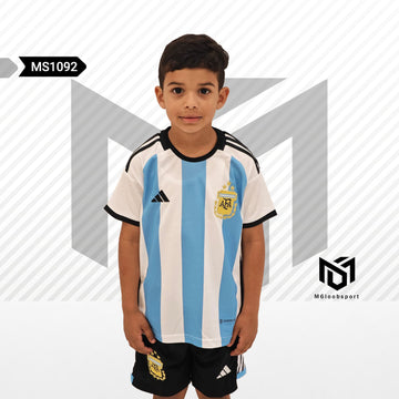 Argentina 23/24 Home Kids Set (T-shirt + shorts)
