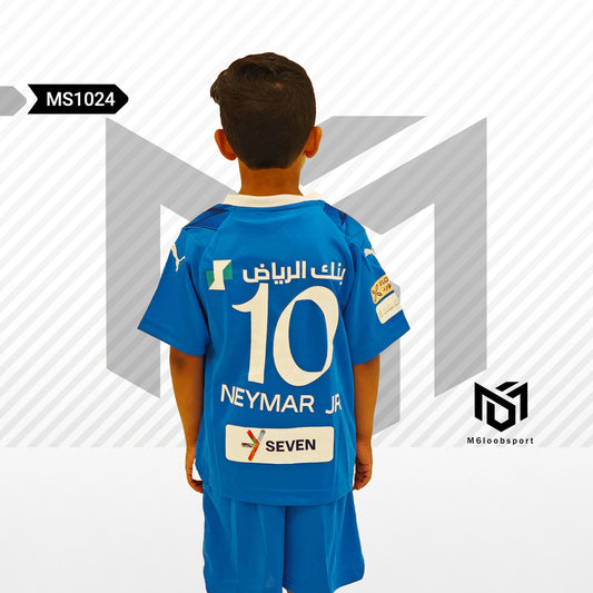 Al-Hilal 23/24 Home Kids -NEYMAR .10 Set (T-shirt + shorts)