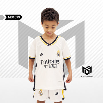 Real Madrid 23/24 Home Kids MBAPPE-10 Set (T-shirt + shorts)