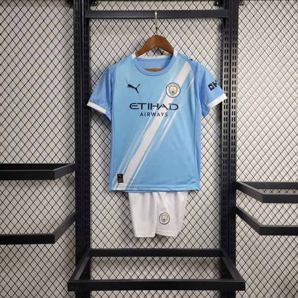 Manchester City 25/26 Home Kids  Set (T-shirt + shorts)