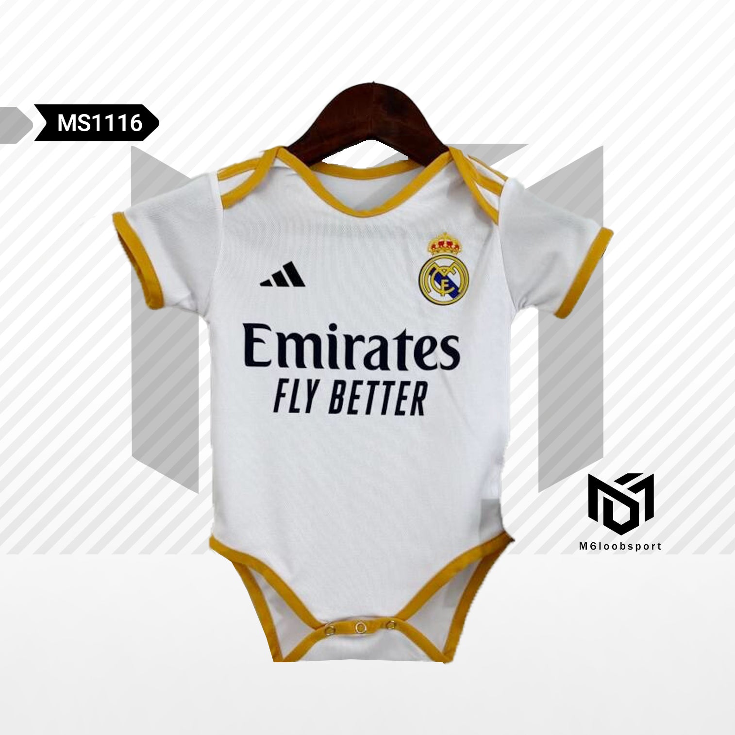 Real Madrid 23/24 New-Born Outfit