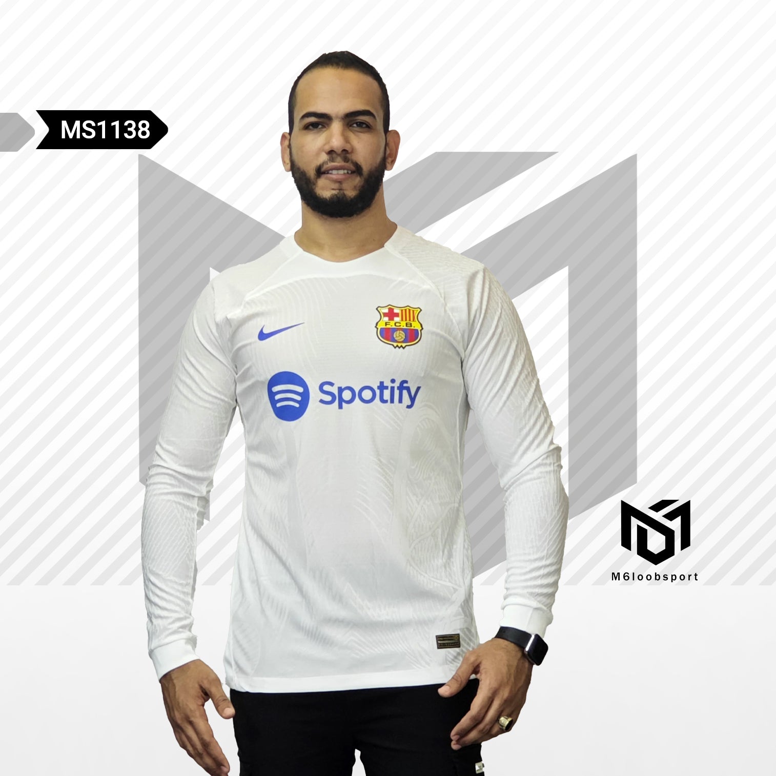 Barcelona 23/24 long sleeves T-shirt (Player Version)