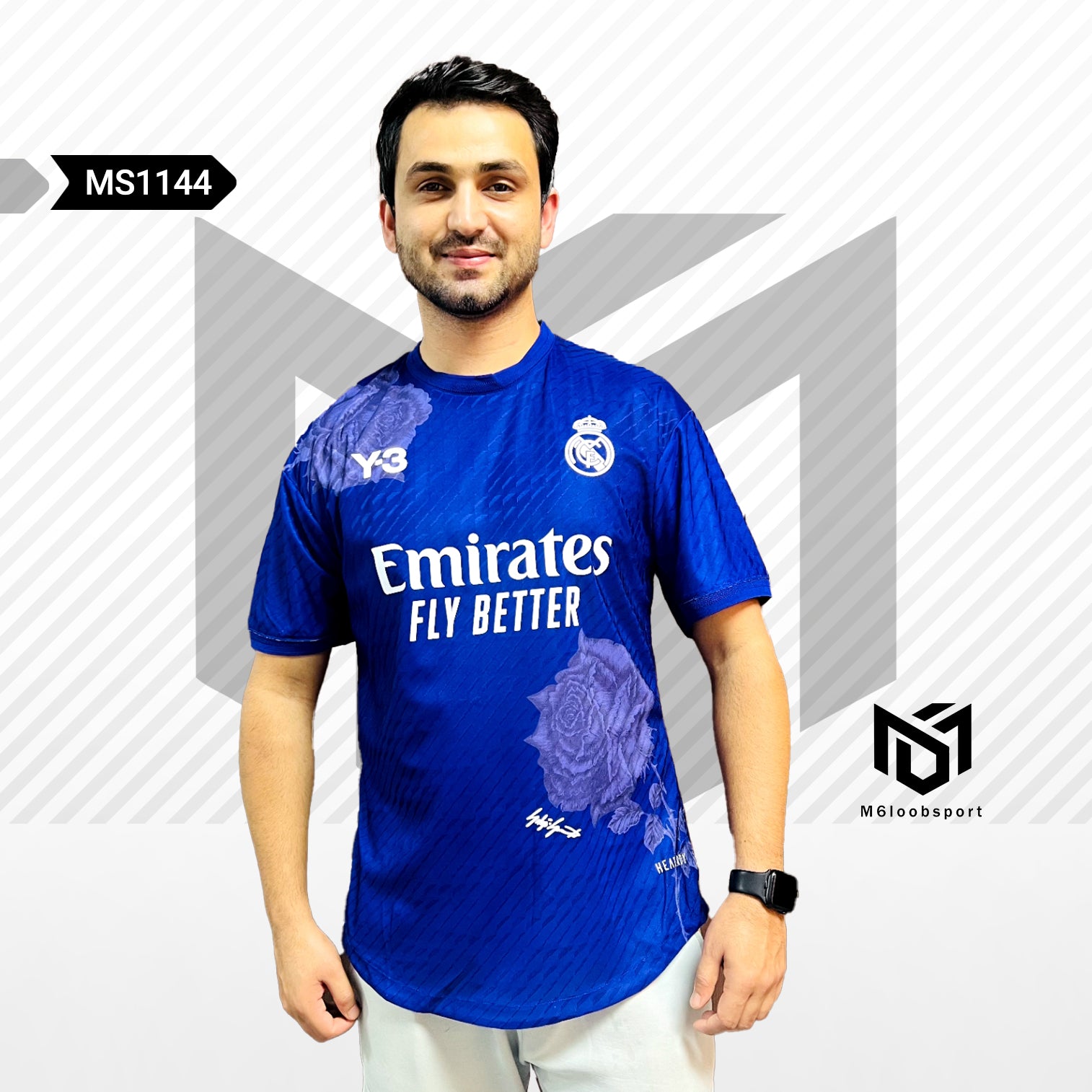 Real Madrid  24/25 purple T-shirt (Player Version)