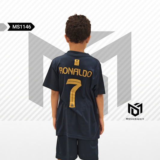 Al-Nassr 23/24 Home Kids -CR 7-Set (T-shirt + shorts)