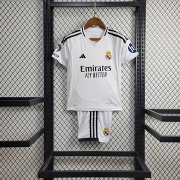 Real Madrid 24/25 Home  Kids  Set (T-shirt + shorts)