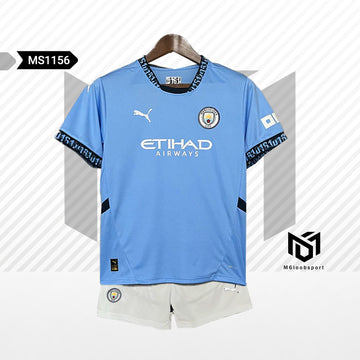 Manchester City 24/25 Home Kit (T-shirt + shorts)