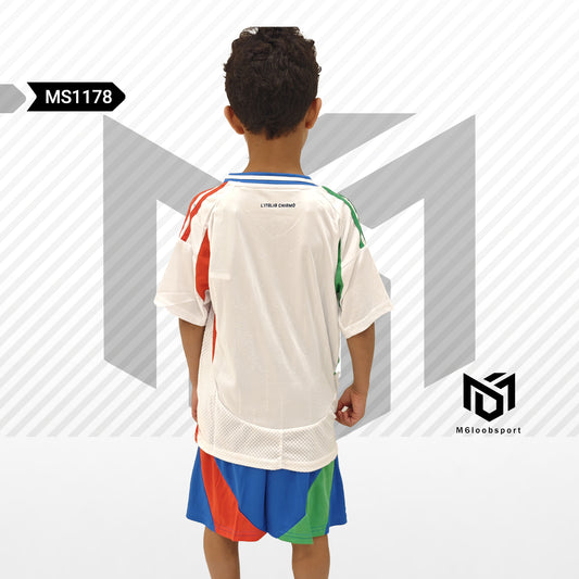 Italy 24/25 Home kids Set (T-shirt + shorts)