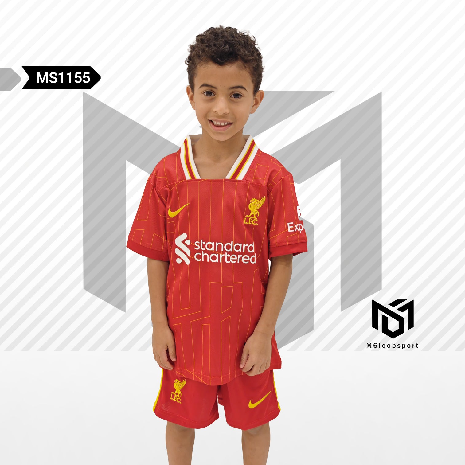 Liverpool 24/25 Kids Home Set (T-shirt + shorts)