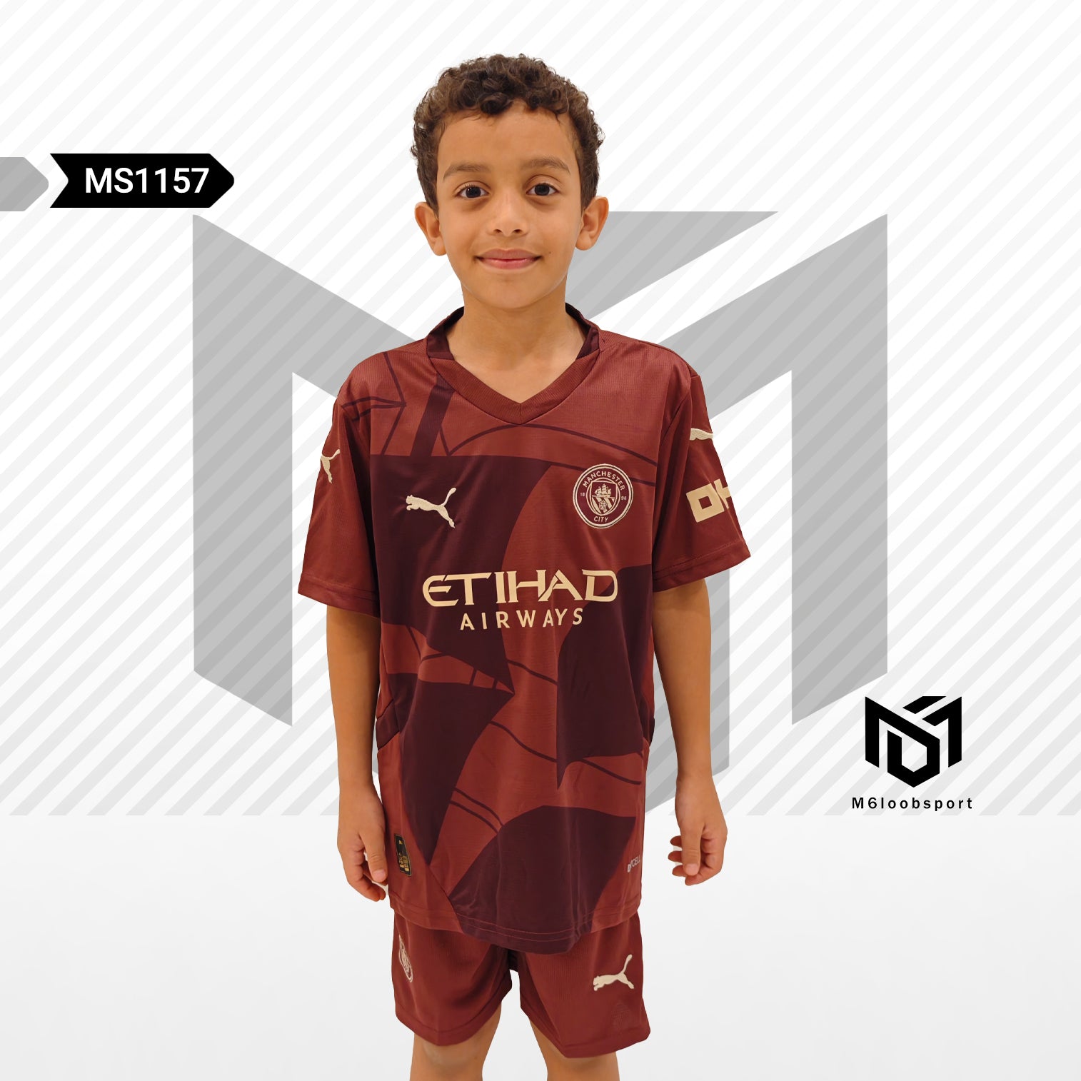 Manchester City 24/25 Home Kids  Set (T-shirt + shorts)