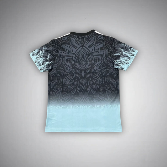 Liverpool 25/26 Black And Blue T-shirts  (Fans jersey)