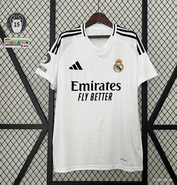 Real Madrid 24/25 Home Jersey (Fans Version)