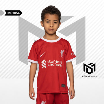 Liverpool  23/24 Home Kids M.SALAH Set (T-shirt + shorts)