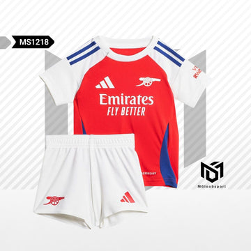 Arsenal 24/25 Away Kit Kids Red