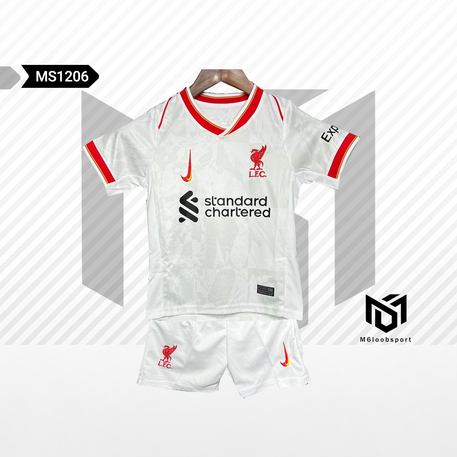 Liverpool  24/25 Home Kids M.SALAH Set (T-shirt + shorts)