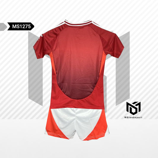 Manchester United 24/25  Home  Kids Kit (T-shirt + shorts)