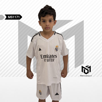 Real Madrid 24/25 Home  Kids  Set (T-shirt + shorts)