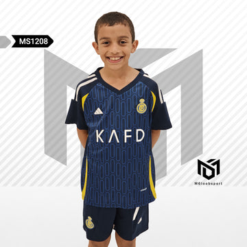 Al-Nassr 24/25 Home Kids Set CR 7(T-shirt + shorts)