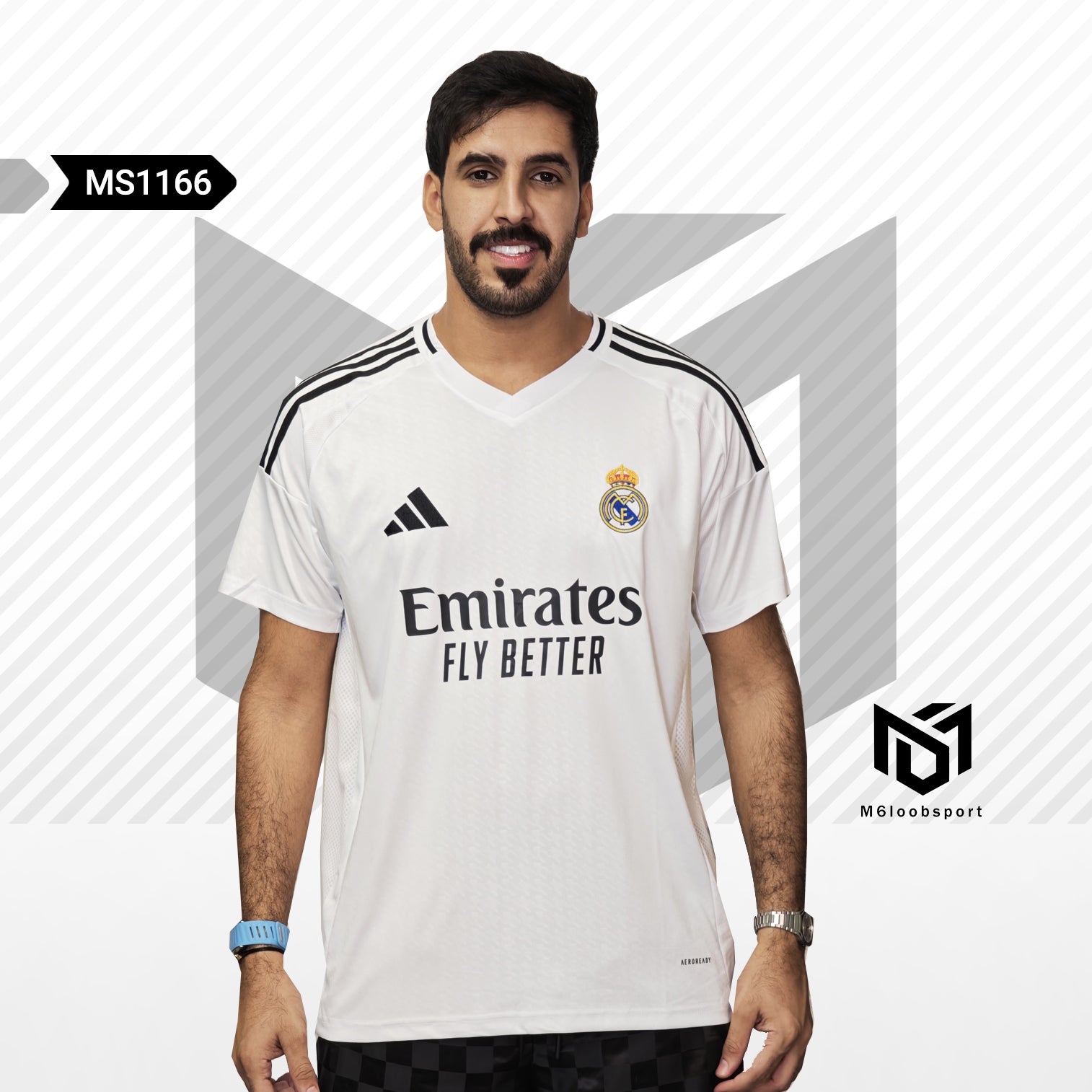 Real Madrid 24/25 Home Jersey (Fans Version)
