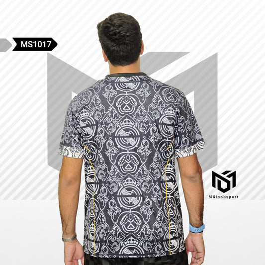 Real Madrid  24/25 black T - Shirt (Fans Version)