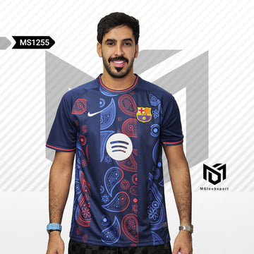 Barcelona 25/26 Home Jersey Training T-shirts  (Fans jersey)