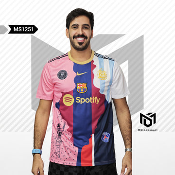 Messi 25/26 All Team Special Edition Barcelona T-shirts  (Fans jersey)