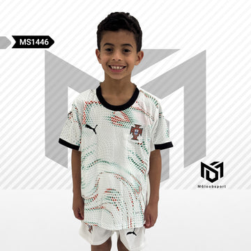 Portugal 25/26 White Set (T-shirt + shorts)