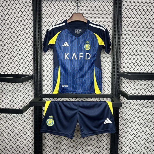 Al-Nassr 24/25 Home Kids Set CR 7(T-shirt + shorts)