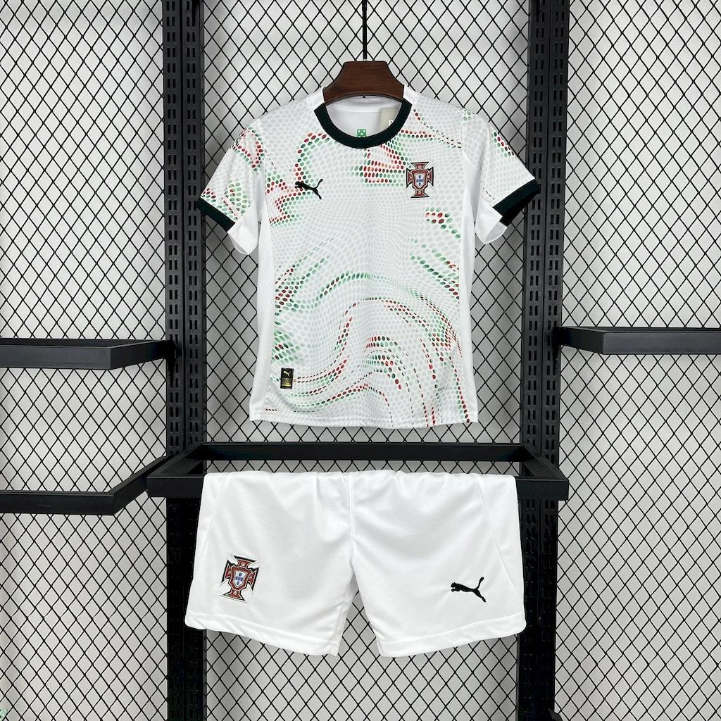 Portugal 25/26 White Set (T-shirt + shorts)