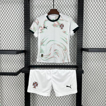 Portugal 25/26 White Set (T-shirt + shorts)