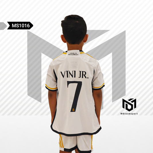 Real Madrid 23/24 Home Kids VINI JR. Set (T-shirt + shorts)