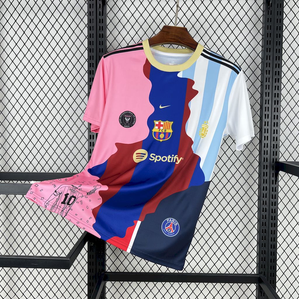 Messi 25/26 All Team Special Edition Barcelona T-shirts  (Fans jersey)