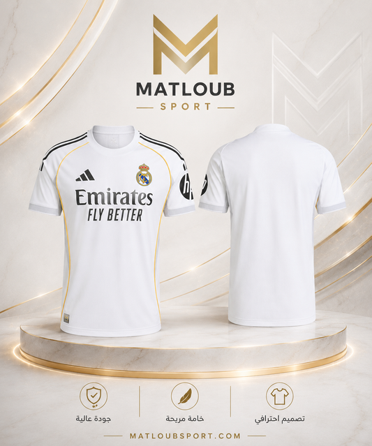 Real Madrid 25/26 Home Authentic Jersey