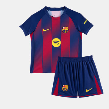 Kids' FC Barcelona 25/26 Home Football Kit