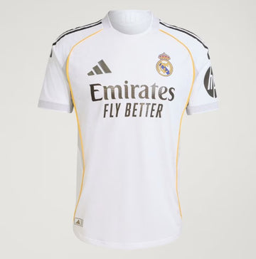 Real Madrid 25/26 Home Authentic Jersey