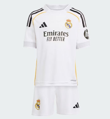 Real Madrid 25/26 Home Mini Kit Kids