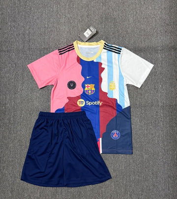 Messi 2025/2026 Barcelona & Miami .. -  Set (T-shirt + shorts)