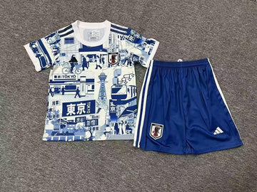 JAPAN Tokyo 24/25 blue Kids Set (T-shirt + shorts)