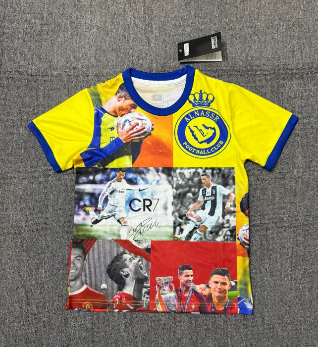 Cristiano Ronaldo 25/26 Kids  Cr7 Club Set  (T-shirt + shorts)