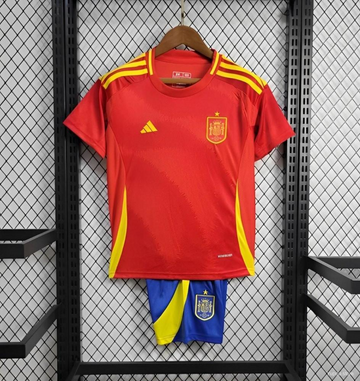 Spain 24/25 Spain Home Kids Kit (T-shirt + shorts)