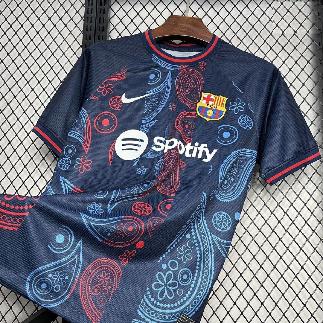 Barcelona 25/26 Home Jersey Training T-shirts  (Fans jersey)
