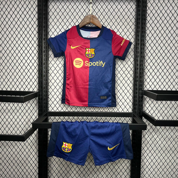 Barcelona 24/25 Home kids Set (T-shirt + shorts)