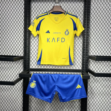 Al-Nassr 24/25 Home Kids Set (T-shirt + shorts)