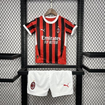 AC Milan 24/25 Home Kids Set (T-shirt + shorts)