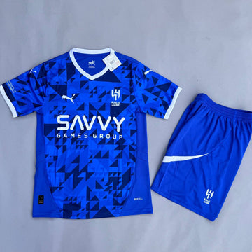 Al-Hilal 24/25 Home Kids Set (T-shirt + shorts)