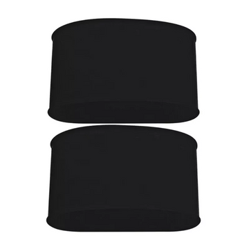 1 Pair Shin Pad Holder Soccer Shin Guard Straps Silicones for Cycling Football Black